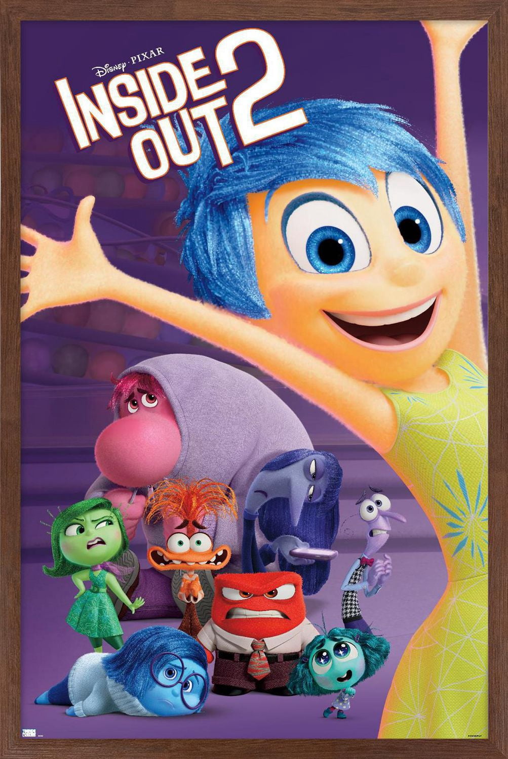 Disney Inside Out 2 - Group Wall Poster