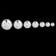 thumbnail image 4 of tredstone Strass à Dos Plat Rond en Cristal de Verre Blanc Scintillant SS30 288 Pcs, 4 of 6