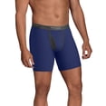 thumbnail image 2 of Fruit of the Loom Men's Ringer Boxer Briefs, 4-Pack, 2 of 6