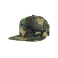 thumbnail image 1 of Top Headwear Flat Bill Adjustable Snapback Cap - Camo, 1 of 2