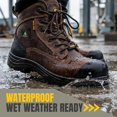 thumbnail image 3 of Tiger King Waterproof Niagara Men’s 6” Premium CSA Approved Safety Boots, Composite Toe, Slip, Heat and Puncture Resistant with Hazard Protection, 3 of 6