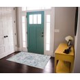 thumbnail image 4 of Harris 3' x 5' Washable Accent Rug, Grey and Ivory, 4 of 7