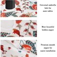 thumbnail image 2 of Waterproof Outdoor Tablecloth with Umbrella Hole for Rectangle Table 60x84inch Paisley Patio Table Cloth with Zipper, 2 of 5