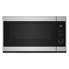 KitchenAid 30 in. 1.9 cu. ft. Over the Range Microwave in PrintShield Stainless with Sensor Cooking