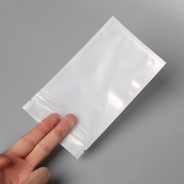 100Pcs Clear Self Seal Zipper Wear-resistant Packaging Pack and Storage Pouch for Sealing Bag Plastic Poly Bags Transparent Package Sacks for 9x15cm