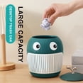 thumbnail image 4 of Birdeem Little Desktop Garbage Bin with Lid Cute Garbage Bin Portable Garbage Bin Home Office Household Garbage Bin Household Cleaning Tools Living Room, 4 of 12