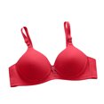 thumbnail image 1 of Womans Solid Color Comfortable Hollow Out Perspective Bra Underwear No Rims, 1 of 3