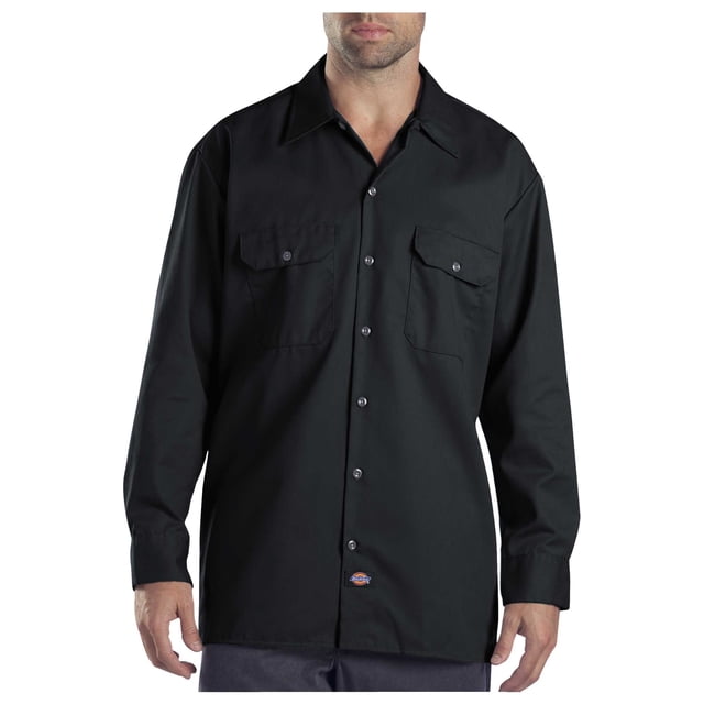 Dickies Chemise de Travail à Manches Longues pour Homme, XT, Noir