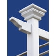 thumbnail image 3 of Vita Classic Dublin Arbor, White PVC Vinyl, VA68101-1, 3 of 6