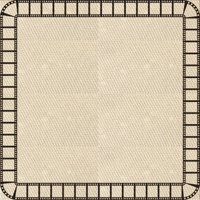 Ahgly Company Machine Washable Indoor Square Transitional Moccasin Beige Area Rugs, 4' Square