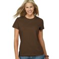 thumbnail image 1 of Hanes T-shirt Nano-T pour Femmes, m, Chocolat Foncé, 1 of 1