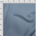 thumbnail image 2 of oneOone Georgette Viscose Medium Blue Fabric Check Check Sewing Craft Projects Fabric Prints By Meter 42 Inch Wide, 2 of 4
