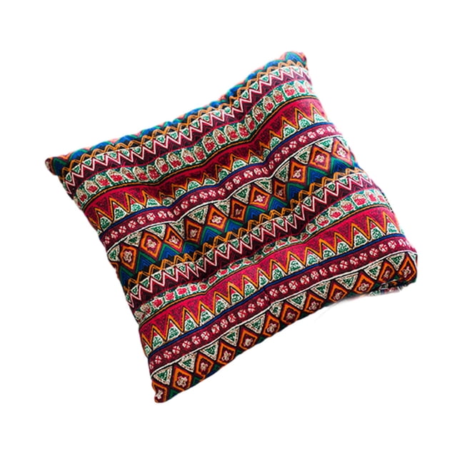 maskred Cushion Pad For Chairs Soft And Plush Seating Experience Wide Application Square Chair Cushion ethnic style 1Set