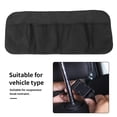 thumbnail image 4 of Car Rear Bag Vehicle Chair Back Trunk bag car Storage Pouch Water Bottle Shoes Snacks Organizer Bag, Normal Type, Black, 4 of 8