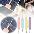 thumbnail image 1 of Hearth & Gear 2 In 1 Threader Thread Remover Purpose Sewing Tool Portable Household Buttonhole Threader Needle Threader Large Eye for Kids Christmas Stitchery Kits for Kids Travel Bag Self Threading, 1 of 6