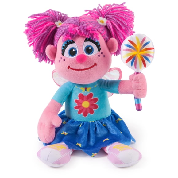GUND Sesame Street Abby Cadabby Plush with LED Wand, Toddler Doll with Nightlight, Sensory Toy, Sesame Street Stuffed Animal for Ages 1 and Up, 13�?�