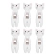 thumbnail image 2 of Cat Snack Clips, Food Bag Snack Clip Anti Slip Handle  For Household For Office White, 2 of 8