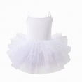thumbnail image 4 of NIEWTR Flower Girl Robe en Tulle à Volants et Dentelle Invitée de Mariage Fête Anniversaire Princesse Concours Robe pour Enfants (Blanc, 4-5 Ans), 4 of 4