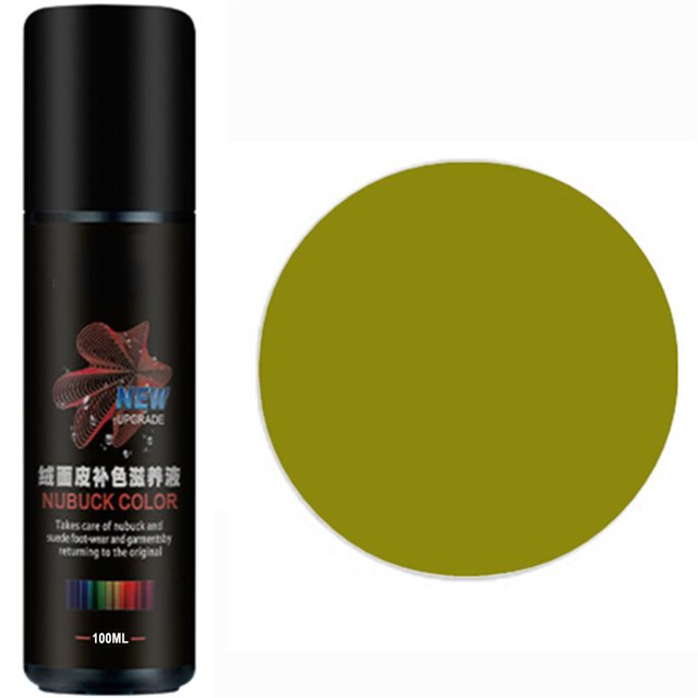 Aodebiao Suede & Leather Color Restorer Spray – 75ml Quick-Dry Formula for Sneakers, Boots, Bags & Jackets (Includes Precision Applicator)