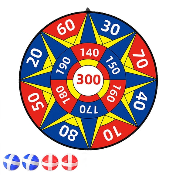 Bwiyojiz Darts & Dartboards Toys Hardboard Indoor Dart Board Outdoor Suction Cup Toy, Gifts for Friend, Multicolor