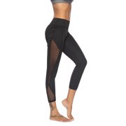 Ediodpoh Women Leggings Fitness Sports Running Yoga Pants Leggings For Women Black XL