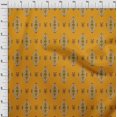 thumbnail image 4 of oneOone Rayon Orange Fabric Block Quilting Supplies Print Sewing Fabric By The Yard 56 Inch Wide, 4 of 5