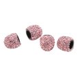 thumbnail image 1 of Stem Air Cover, Shiny Bling Valve Stem  4 Pcs  For Car For Motorcycle Silver,Black,Pink,Red, 1 of 8