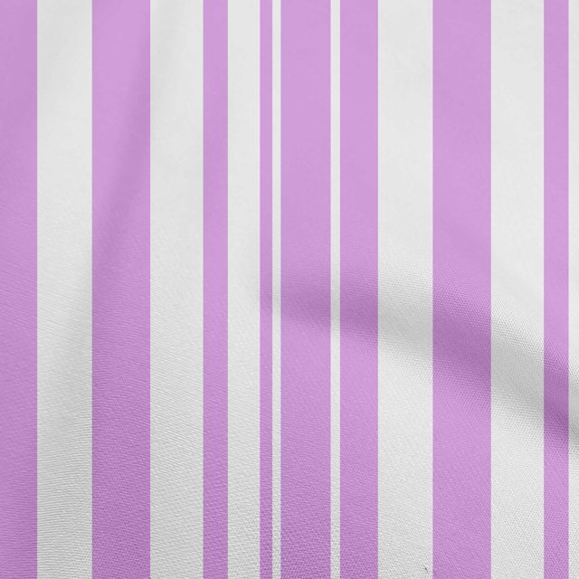 oneOone Velvet Amethyst Fabric Stripes Sewing Craft Projects Fabric Prints By Yard 58 Inch Wide