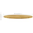 thumbnail image 4 of vidaXL Table Top Solid Oak Wood Round 23 mm 600 mm, 4 of 4