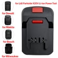 thumbnail image 2 of Electric Power Tool Adapter Converter Battery Adapter for Mil*wau*kee to for Lidl Park*side X20V Li-ion Battery Adapter Power Tool, 2 of 4