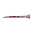 thumbnail image 3 of 2 3/4" (69mm) Tés De Golf En Bois Blanc, paquet de 50 par Tour Mission, 3 of 3