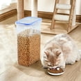 thumbnail image 4 of Clear Airtight Food Storage Containers with Lids | Plastic Kitchen Canisters for Pantry Organization | Dry Food, Cereal & Snack Storage, 4 of 6