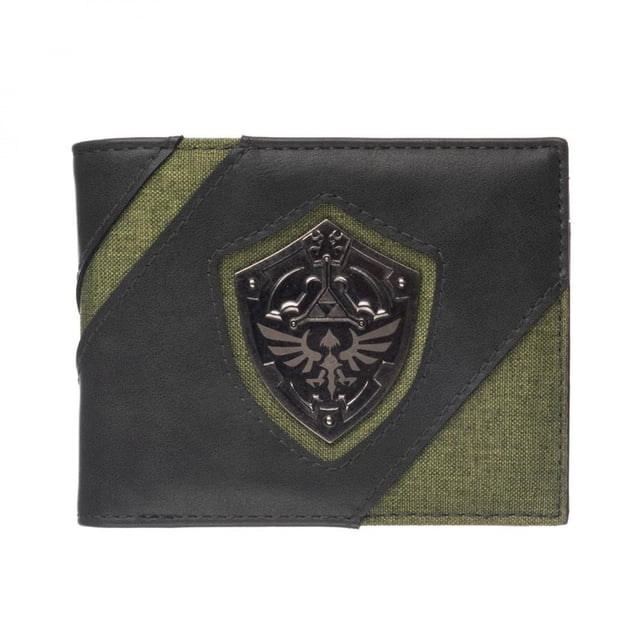 Legend of Zelda Portefeuille Bifold avec Bouclier