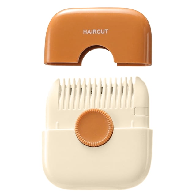 Aursykel 2 in 1 Portable Hair Cutting Tool for Girls Multifunctional Hair Clipper and Comb High Temperature Resistant Stainless Steel Blade for Home Use Easy to Clean and Store
