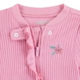 thumbnail image 5 of Huggies® Baby Girls' Layette Organic Cotton Ruffled Footed Coverall, 5 of 5
