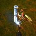 thumbnail image 2 of Birdeem Solar Lights Outdoor Decorative, Outdoor Rain Gauge 2 in 1 Solar Outdoor Rain Gauge Light Garden Decorative Tube Multi-Functional Decorative Rain Gauge Shape Garden Rain Gauge, 2 of 5