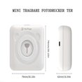 thumbnail image 2 of Mini Imprimante Photo pour Téléphone Intelligent Sans Fil BT Image Étiquette Reçu Mini Imprimante Imprimante Thermique, 2 of 5