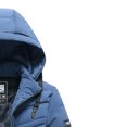thumbnail image 4 of Mens Hooded Collar Winter Casual Padded Cotton Jacket, 4 of 9
