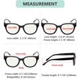 thumbnail image 3 of Eyekepper Blue Light Filter Progressive Readers Women - Oversize Multifocus Computer Glasses - Noline Trifocal Reading Glasses - Black +3.00, 3 of 6