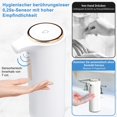 thumbnail image 2 of Distributeur Automatique de Gel Désinfectant, Distributeur de Savon Automatique 300 ml avec Recharge USB, Distributeur de Savon Automatique Étanche IPX4, 2 of 5