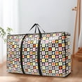 thumbnail image 4 of TopLLC Storage Bins Sacs de Rangement Réutilisables Extra Larges avec Poignées et Fermetures Éclair Robustes, Sac de Déménagement Lavable Ultra Résistant, Organisateur de Garde-Robe et sous le Lit pour Literie, Sacs de Rangement pour Couvertures, 4 of 5