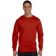 thumbnail image 2 of Hanes T-Shirt pour Hommes 5,2 oz COMFORTSOFT, Poids Lourd, TG, Rouge Foncé, 2 of 4