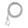thumbnail image 3 of Winch Stainless Steel Cable, Cuttable Heavy Duty Winch Wire Rope 2000LBS Strength 4mmx12m  For Electric Power Home, 3 of 8