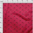 thumbnail image 2 of oneOone Cotton Cambric Fabric Line & Floral Block Print Fabric BTY 56 Inch Wide, 2 of 4