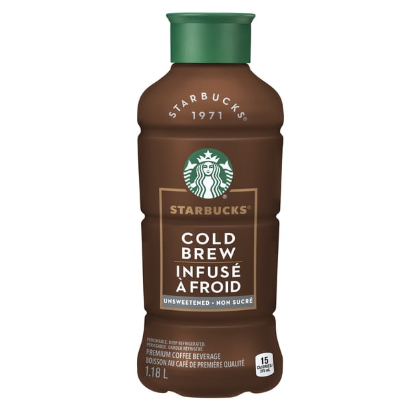 Starbucks Cold Brew Coffee Drink Cold Brew Unsweetened 1.18L