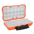 thumbnail image 3 of ABS Waterproof Fishing Tackle Box Bait Lure Hooks Storage Case Organizer Container AccessoryC yellow, 3 of 9