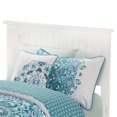 thumbnail image 4 of Leo & Lacey Lit Plateforme Contemporain Simple TG en Bois Massif, Blanc, 4 of 6