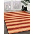 thumbnail image 2 of Ahgly Company Indoor Rectangle Abstract Orange Abstract Area Rugs, 6' x 9', 2 of 6