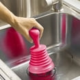 thumbnail image 2 of Household Kitchen Sink Pipe Clearer Drain Plunger Squeeze Drain Cleaner, 2 of 6