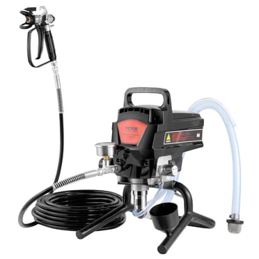VEVOR Pulvérisateur de Peinture Sans Air sur Pied 950W, Pulvérisateur Électrique Sans Air 3000PSI à Haute Efficacité, Effet de Peinture Fin et Uniforme, Pulvérisateurs de Peinture Portatifs